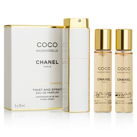 chanel coco mademoiselle collection cambon purse spray|chanel coco mademoiselle refill.